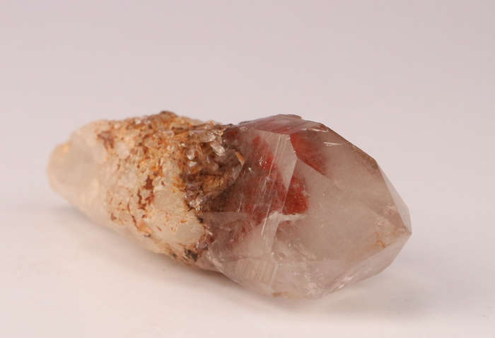 Hematite incl Quartz Point, Orange River Area, Northern Cape, South Africa