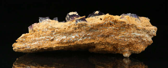 Grape Jelly Fluorite on Matrix, Damaraland, Palmwag, Erongo, Namibia