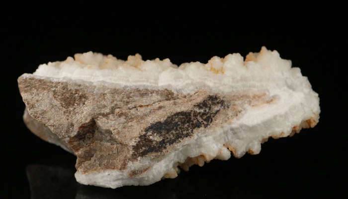 Quartz on Smithsonite, Skorpion Mine, Karas Region, Namibia