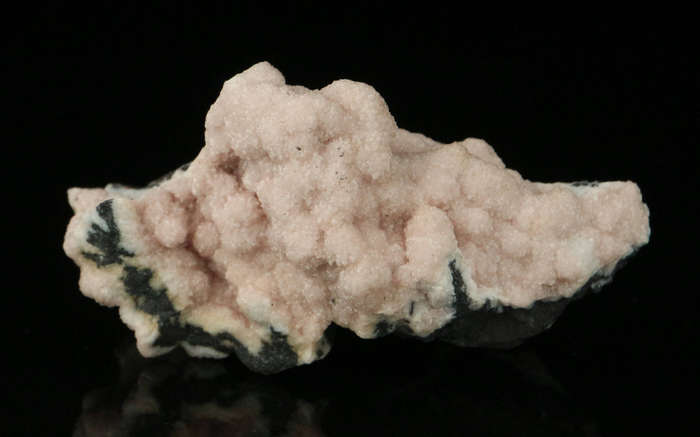 Rhodochrosite on Matrix,"N'Chwaning II Mine, Kalahari Manganese Field, Northern Cape, South Africa "