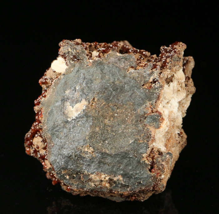 Andradite, Calcite on Matrix,"N'Chwaning II Mine, Kalahari Manganese Field, Northern Cape, South Afr