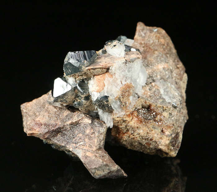 Hematite on Matrix, "N'Chwaning II Mine, Kalahari Manganese Field, Northern Cape, South Africa "