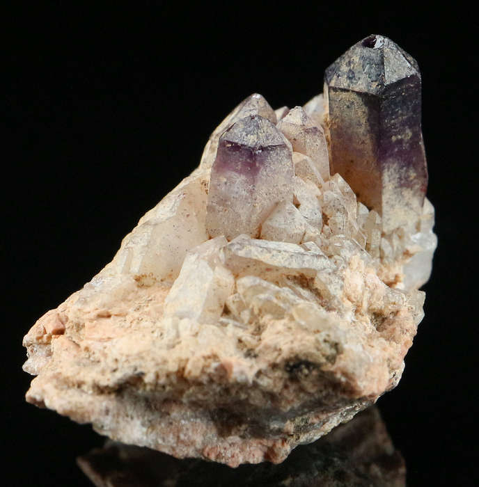 Amethyst Quartz on Matrix, Gobobosebberge Mnt, Namibia