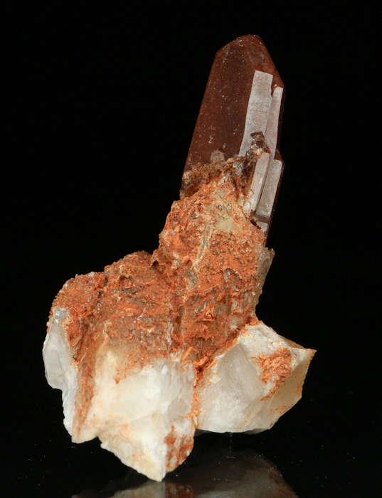 Red Hematite incl Quartz, Orange River Area, Northern Cape, South Africa