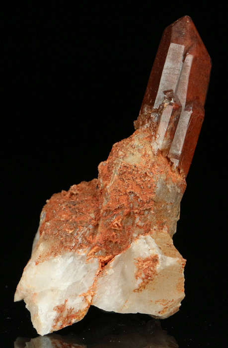 Red Hematite incl Quartz, Orange River Area, Northern Cape, South Africa