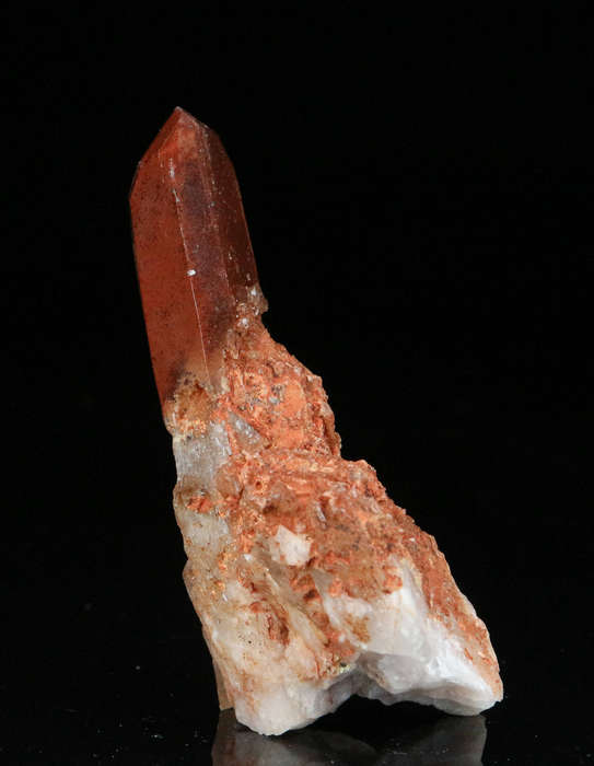 Red Hematite incl Quartz, Orange River Area, Northern Cape, South Africa