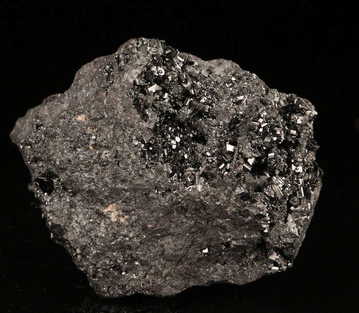 Bixbyite on Matrix, "N'Chwaning II Mine, Kalahari Manganese Field, Northern Cape, South Africa "