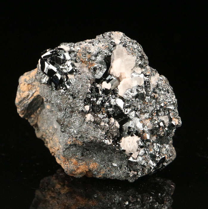 Hematite on Matrix, "N'Chwaning II Mine, Kalahari Manganese Field, Northern Cape, South Africa "