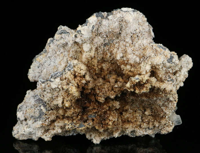 Hydroxyapophyllite on Matrix,"N'Chwaning II Mine, Kalahari Manganese Field, Northern Cape, South Afr