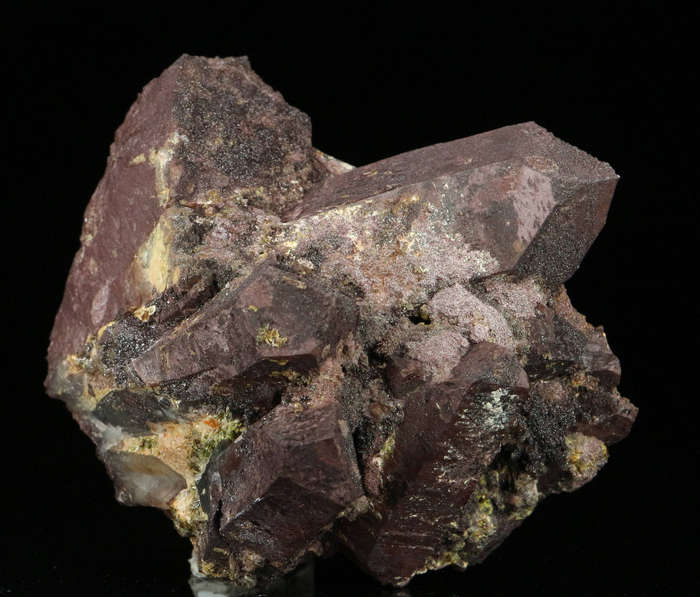 Hematite on Quartz Cluster, Artonvilla Mine, Musina, South Africa