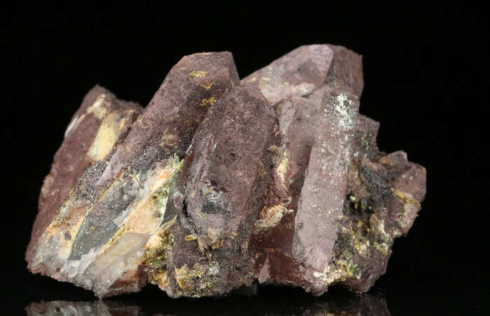 Hematite on Quartz Cluster, Artonvilla Mine, Musina, South Africa