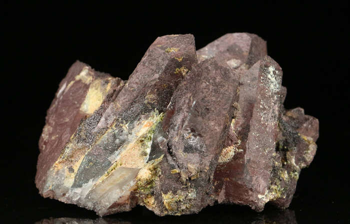 Hematite on Quartz Cluster, Artonvilla Mine, Musina, South Africa