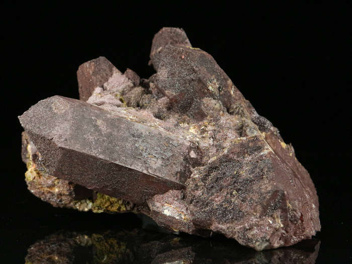 Hematite on Quartz Cluster, Artonvilla Mine, Musina, South Africa