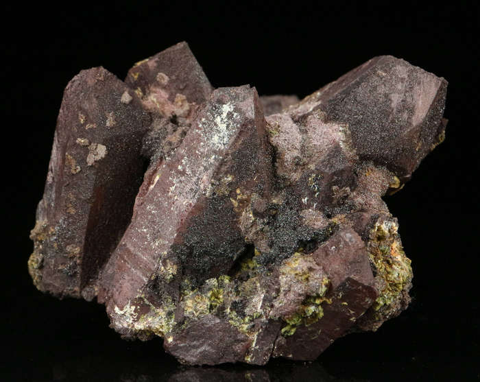 Hematite on Quartz Cluster, Artonvilla Mine, Musina, South Africa