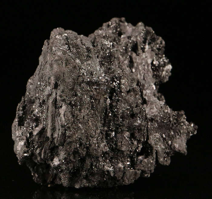 Manganite on Matrix, "N'Chwaning II Mine, Kalahari Manganese Field, Northern Cape, South Africa "