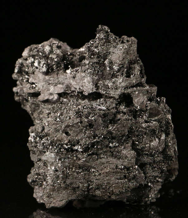 Manganite on Matrix, "N'Chwaning II Mine, Kalahari Manganese Field, Northern Cape, South Africa "