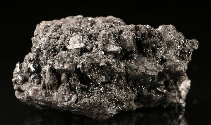 Manganite on Matrix, "N'Chwaning II Mine, Kalahari Manganese Field, Northern Cape, South Africa "
