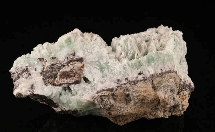 Hemimorphite on Tarbuttite, Skorpion Mine, Karas Region, Namibia