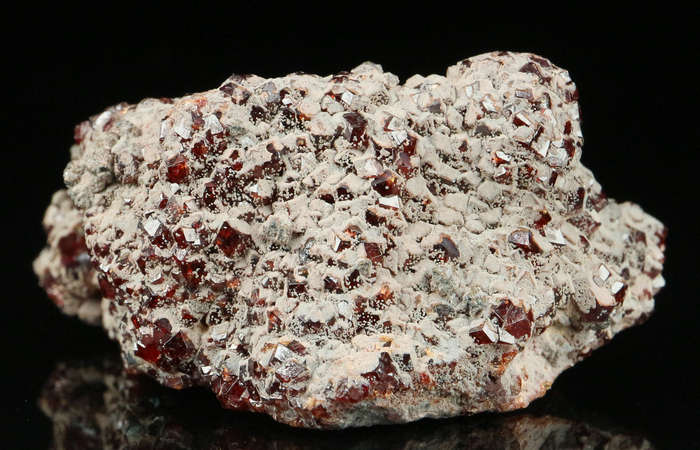 Andradite on Matrix"N'Chwaning II Mine, Kalahari Manganese Field, Northern Cape, South Africa "