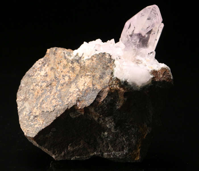 Amethyst Quartz on Matrix, Gobobosebberge Mnt, Namibia