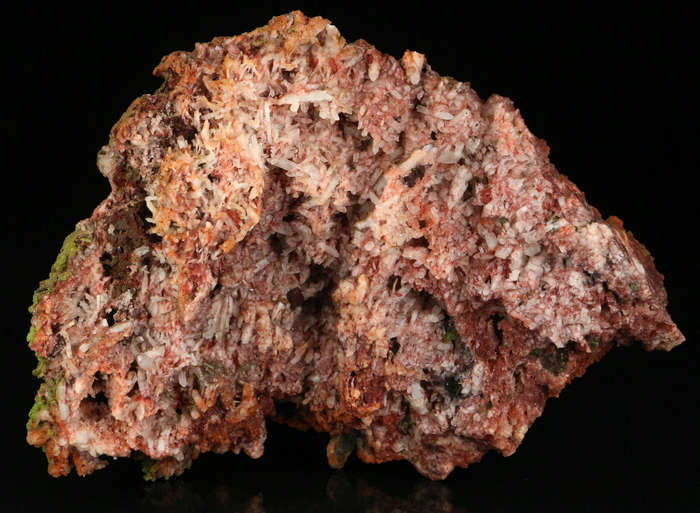 Quartz with Mottramite, Tsumeb Mine, Namibia