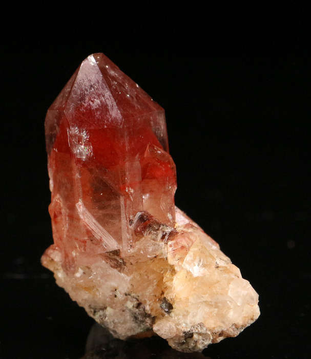 Red Hematite incl Quartz, Orange River Area, Northern Cape, South Africa