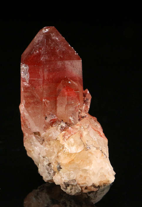 Red Hematite incl Quartz, Orange River Area, Northern Cape, South Africa