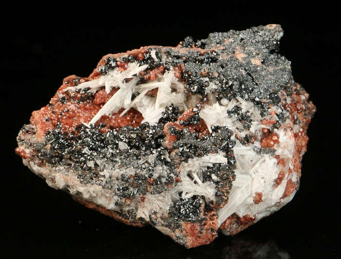 Hausmannite & Andradite,"N'Chwaning II Mine, Kalahari Manganese Field, Northern Cape, South Africa "