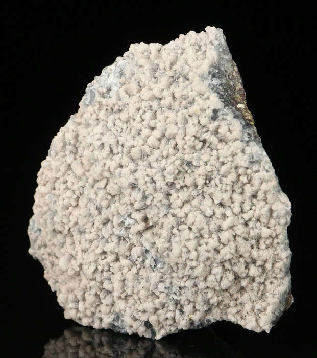 Calcite on Pyrite, "N'Chwaning II Mine, Kalahari Manganese Field, Northern Cape, South Africa "