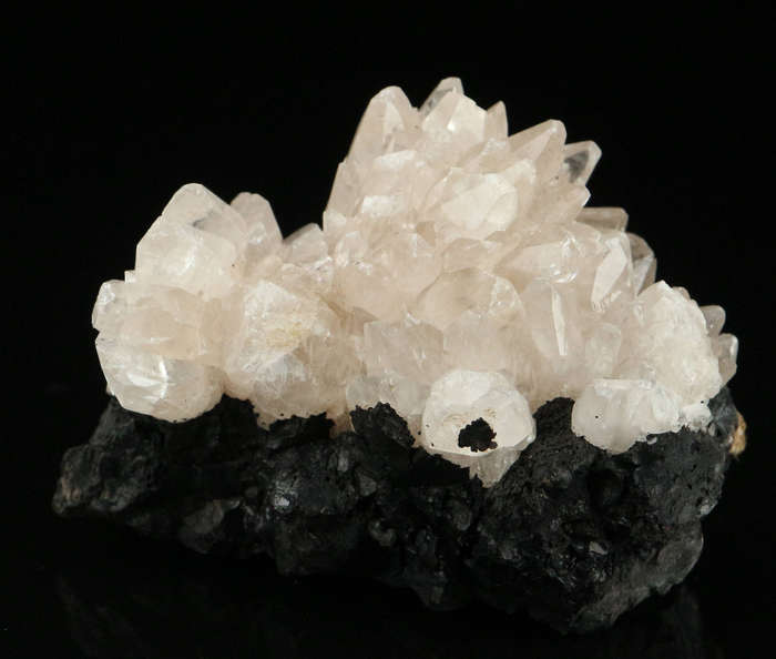 Calcite on Matrix, "N'Chwaning II Mine, Kalahari Manganese Field, Northern Cape, South Africa "
