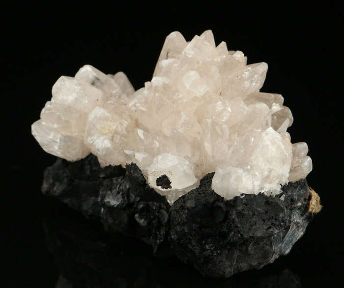 Calcite on Matrix, "N'Chwaning II Mine, Kalahari Manganese Field, Northern Cape, South Africa "