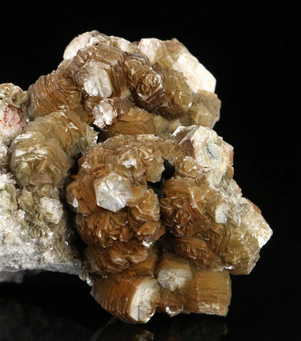 Muscovite on Feldspar, Erongo Mnt Region, Namibia