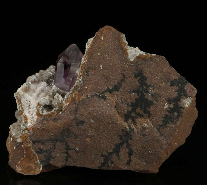 Amethyst Quartz on Matrix, Gobobosebberge Mnt, Namibia