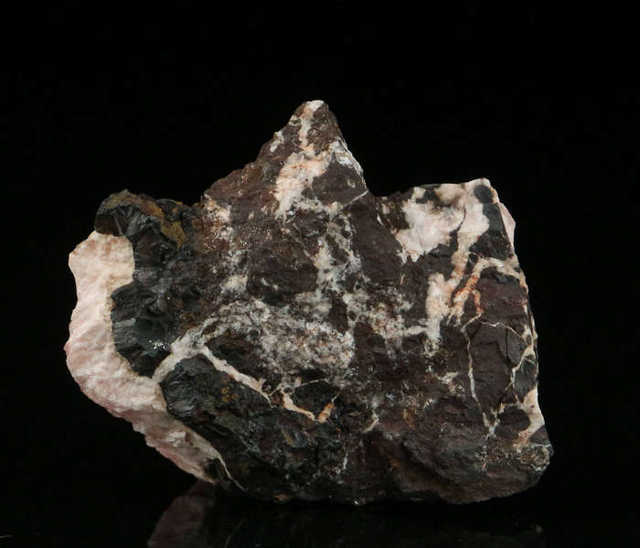 Rhodochrosite on Matrix,"N'Chwaning II Mine, Kalahari Manganese Field, Northern Cape, South Africa "