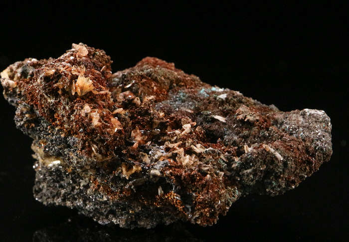 Baryte, Pyrite on Matrix, Rosh Pinah Mine, Namibia