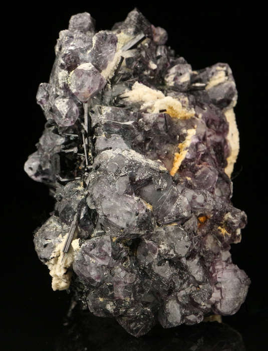 Schorl incl Fluorite on Matrix, Erongo Mnt Region, Namibia