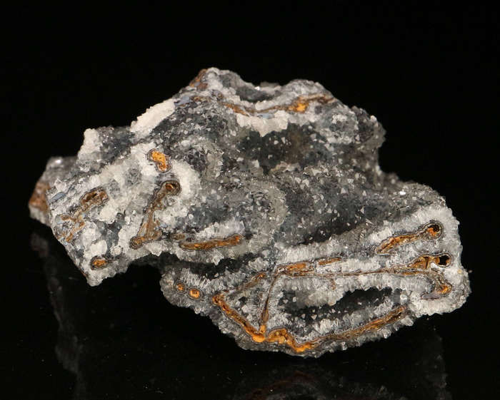 Quartz on Matrix, "N'Chwaning II Mine, Kalahari Manganese Field, Northern Cape, South Africa "