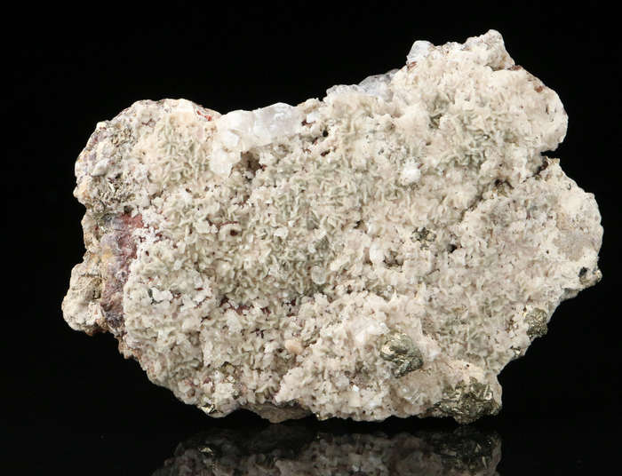 Calcite, Pyrite on Matrix,"N'Chwaning II Mine, Kalahari Manganese Field, Northern Cape, South Africa