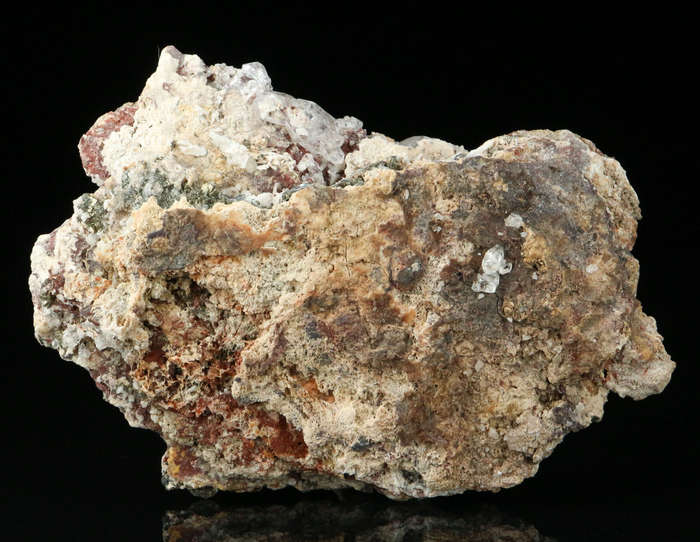 Calcite, Pyrite on Matrix,"N'Chwaning II Mine, Kalahari Manganese Field, Northern Cape, South Africa