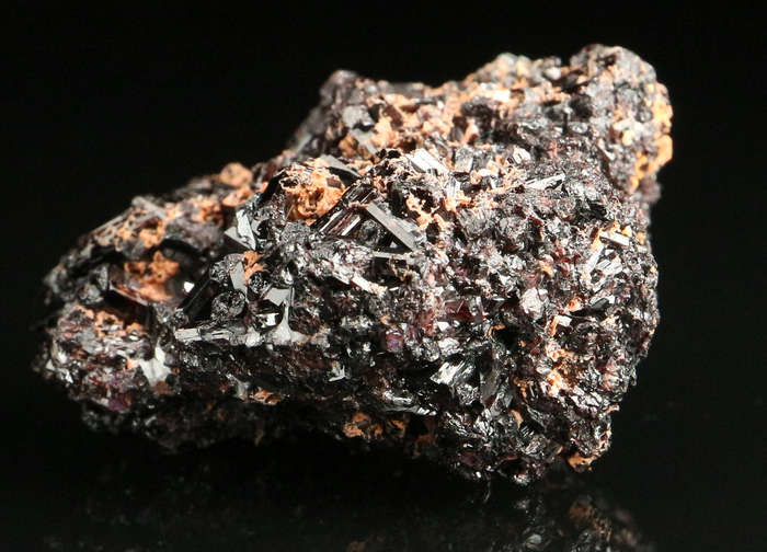 Gaudefroyite on Matrix, "N'Chwaning II Mine, Kalahari Manganese Field, Northern Cape, South Africa "