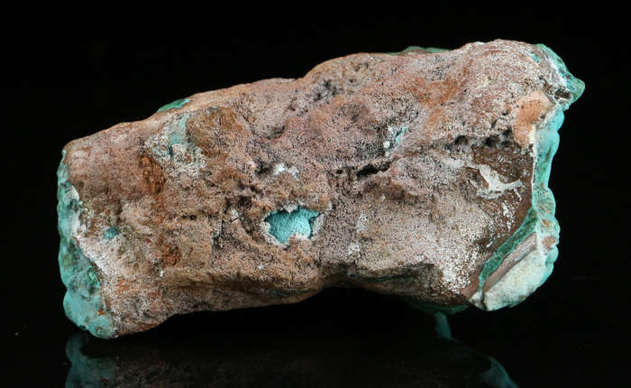 Chrysocolla on Matrix, Mashamba West Mine, DRC
