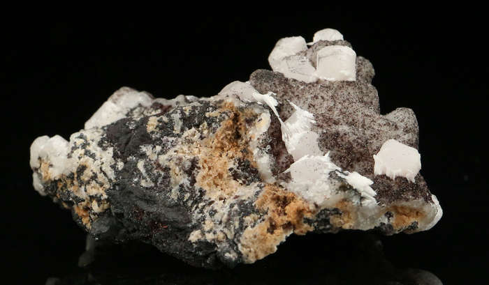 Calcite on Matrix, "N'Chwaning II Mine, Kalahari Manganese Field, Northern Cape, South Africa "