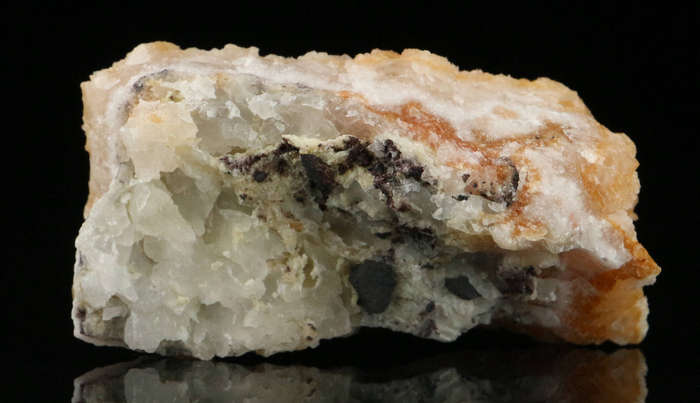 Goethite incl Calcite Cluster,"N'Chwaning II Mine, Kalahari Manganese Field, Northern Cape, South Af