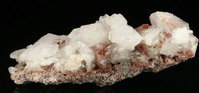 Hematite in Quartz Cluster, Artonvilla Mine, Musina, South Africa