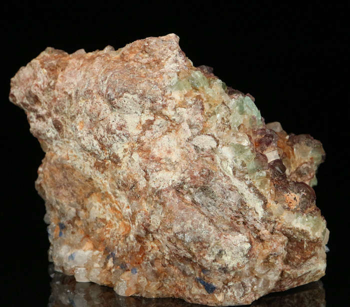 Fluorite on Quartz Cluster, Riemvasmaak, Northern Cape, South Africa