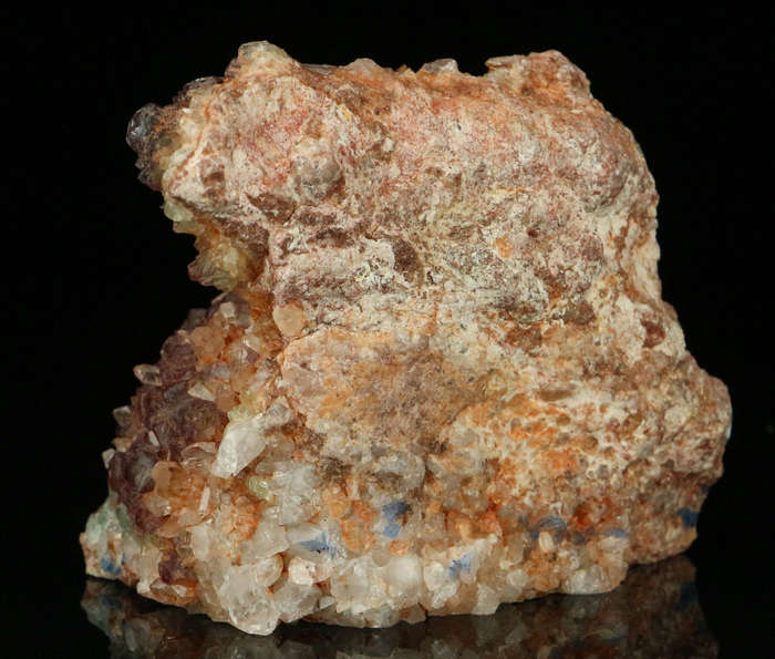 Fluorite on Quartz Cluster, Riemvasmaak, Northern Cape, South Africa