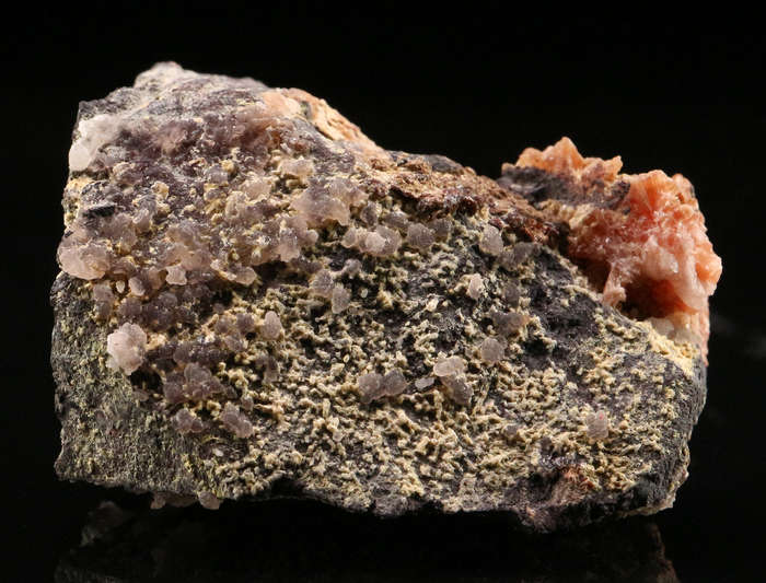 Inesite on Matrix, Wessels Mine, Northern Cape, South Africa