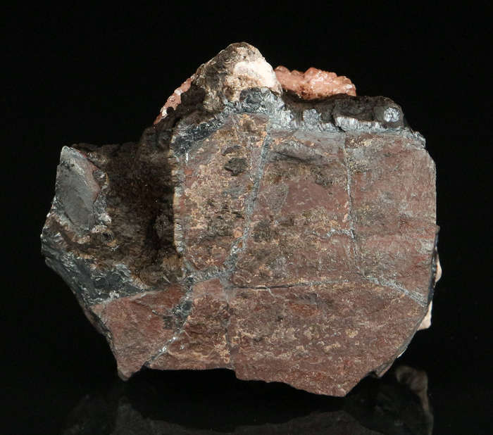 Rhodochrosite on Matrix, "N'Chwaning I Mine, Kalahari Manganese Field, Northern Cape, South Africa "