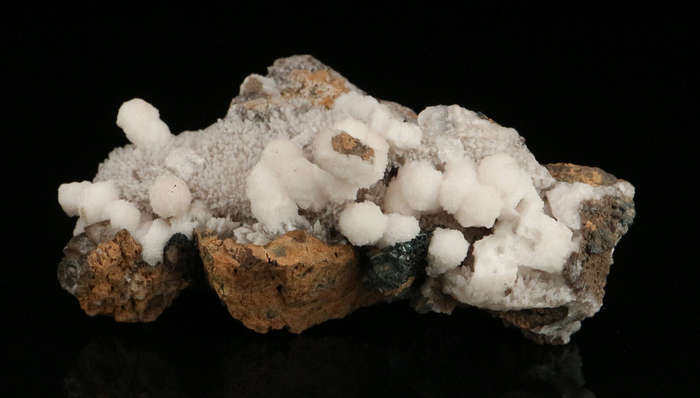 Calcite on Matrix, "N'Chwaning II Mine, Kalahari Manganese Field, Northern Cape, South Africa "