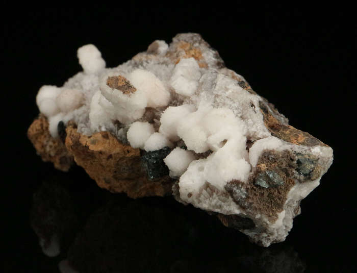 Calcite on Matrix, "N'Chwaning II Mine, Kalahari Manganese Field, Northern Cape, South Africa "